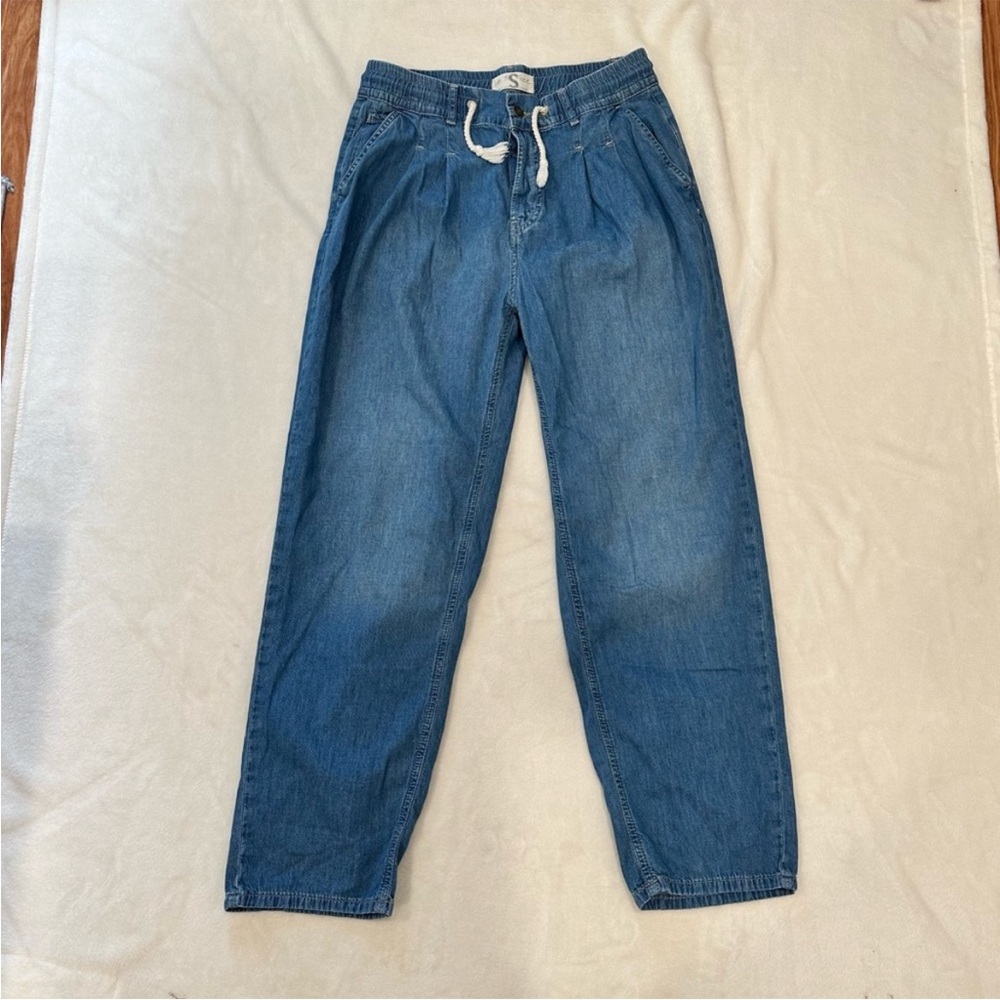 Free People We The Free Luna Denim Pull On Jean Size Small